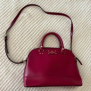 Kate Spade Grande Street Rachelle Bag - Pillbox Red - Like New